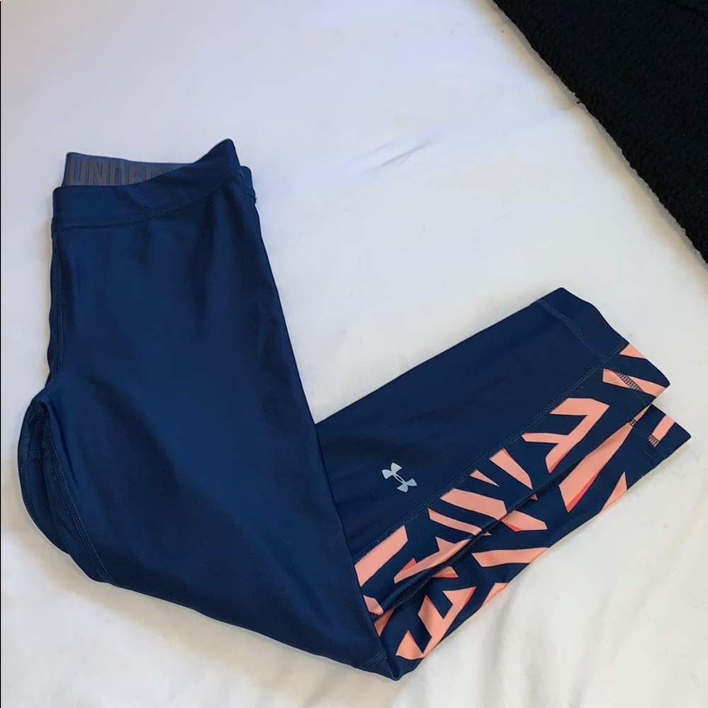 under armour cropped leggings